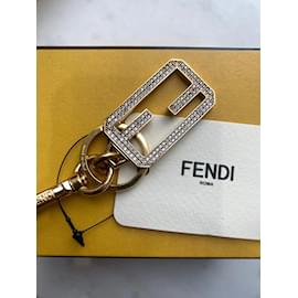 Fendi-FENDI  Bag charms T.  metal-Golden