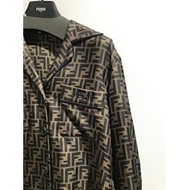 Fendi-FENDI  Tops T.International XS Silk-Brown