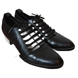 Alexander Wang-ALEXANDER WANG Chaussures à lacets T.UE 37 cuir de vachette-Noir