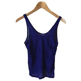 ALEXANDER WANG Top T.Internazionale S Sintetico Blu