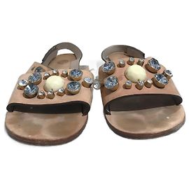 By Malene Birger ANDERE Sandalen T.EU 38 Rindsleder Beige