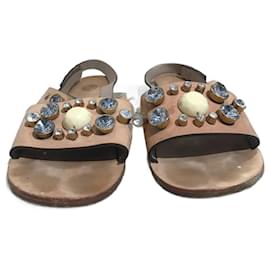 By Malene Birger-OTHER  Sandals T.eu 38 Leather-Beige