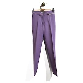 Courreges-COURREGES  Trousers T.fr 38 WOOL-Purple