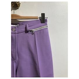 Courreges-Pantalon COURREGES T.fr 38 Wool-Violet