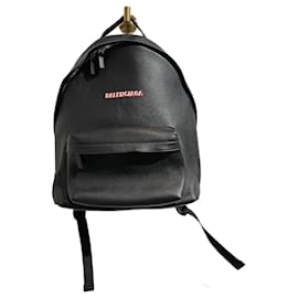Balenciaga-BALENCIAGA  Backpacks T.  Leather-Black