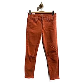 Mother-MUTTER Jeans T.US 27 Baumwolle-Orange
