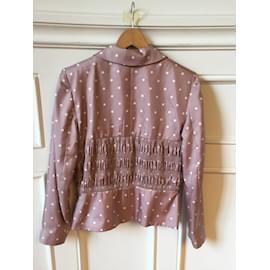Dior-DIOR  Jackets T.fr 42 silk-Pink