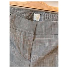 Autre Marque-TRUE ROYAL  Trousers T.IT 42 WOOL-Grey