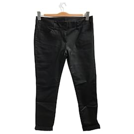 Autre Marque-NON SIGNE / UNSIGNED  Trousers T.fr 38 SYNTHETIC-Black