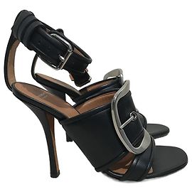 GIVENCHY Sandals T.EU 36 Leather Black