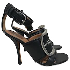 Givenchy-GIVENCHY Sandalen T.EU 36 Rindsleder-Schwarz