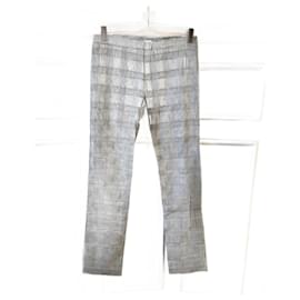 Alexis Mabille-ALEXIS MABILLE  Trousers T.International M Cotton-Grey