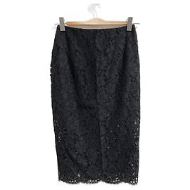 Gonne SANDRO T.International S Cotone Nero