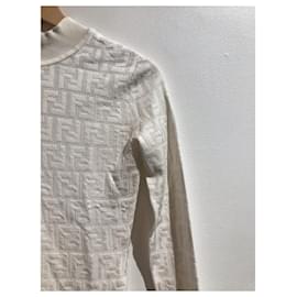 Fendi-FENDI  Knitwear T.IT 38 Viscose-White