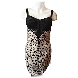 Dolce & Gabbana-DOLCE & GABBANA  Dresses T.International XL Synthetic-Black