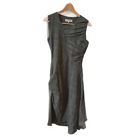 GUY LAROCHE Dresses T.FR 36 Wool Grey