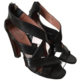 Alaïa-ALAIA  Sandals T.eu 36.5 Leather-Black
