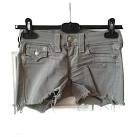 True Religion-TRUE RELIGION Shorts T.International S Denim - Jeans-Cinza