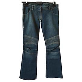 Balmain-BALMAIN Jeans T.fr 36 cotton-Blu