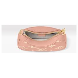 Louis Vuitton-Mini borsa hobo LV Bagatelle-Rosa