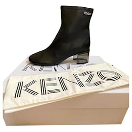 Kenzo-ankle boots-Nero