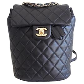 Chanel-Small Chanel backpack-Black