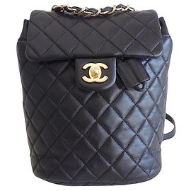 Petit sac à dos Chanel Noir