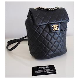 Chanel-Small Chanel backpack-Black