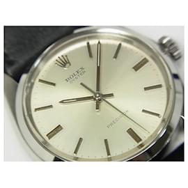 Rolex-ROLEX Oyster Precision hand-wound Ref.6426 makerOH done Mens-Silvery