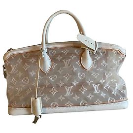 Bolsa Louis Vuitton Transparency Lockit East West Branco