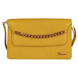 Chopard-Chopard Monaco shoulder bag in yellow leather-Yellow