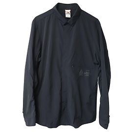 Giacca camicia Nikelab ACG in nylon nero Nero