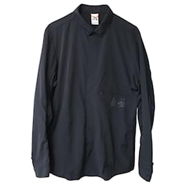 Nike-Nikelab ACG Shirt Jacket in Black Nylon-Black