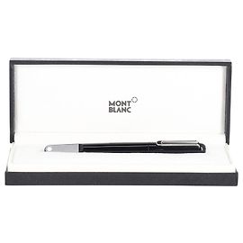 Montblanc M Tintenroller aus schwarzem Harz Schwarz