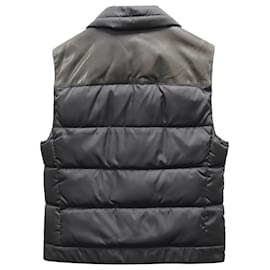 Prada-Prada Puffer Vest in Black Polyamide-Black