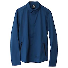 Nike-Nikelab ACG Shirt Jacket in Blue Nylon-Blue