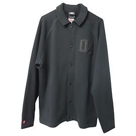 Giacca Nike Button Front in cotone nero Nero