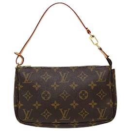 Louis Vuitton-LOUIS VUITTON Monogram Pochette Accessoires Pouch M51980 LV Auth am3869-Monogram