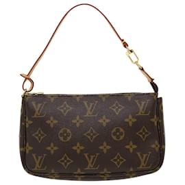 Louis Vuitton-Estuche para accesorios de bolsillo con monograma de LOUIS VUITTON M51980 Autenticación LV3869-Monograma