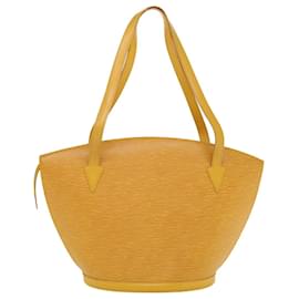 Louis Vuitton-LOUIS VUITTON Epi Saint Jacques Shopping Shoulder Bag Yellow M52269 auth 36870-Yellow