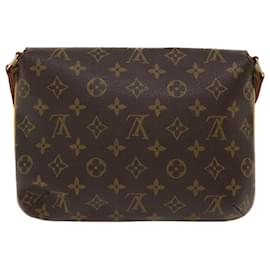 Louis Vuitton-LOUIS VUITTON Monogram Musette Tango Short Strap Shoulder Bag M51257 Auth am3879-Monogram