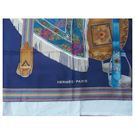 Hermès-SELLE DES STEPPES-Multicolore