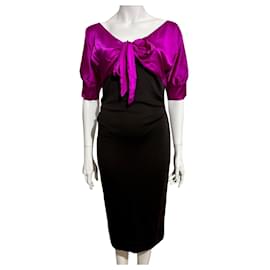Diane Von Furstenberg-DvF vintage Kitt dress-Pink,Chocolate