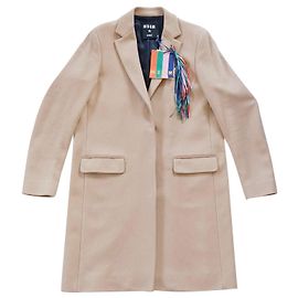 Msgm Cappotti, Cappotti Beige