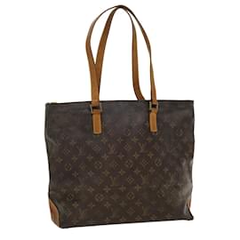Louis Vuitton-LOUIS VUITTON Monogram Cabas Mezzo Tote Bag M51151 LV Auth hk608-Other