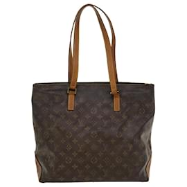 Louis Vuitton-LOUIS VUITTON Monogram Cabas Mezzo Tote Bag M51151 LV Auth hk608-Other