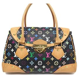 Louis Vuitton-LOUIS VUITTON BEVERLY GM HANDBAG IN MULTICOLOR MONOGRAM CANVAS MURAKAMI-Black