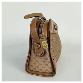 Gucci-Gucci Camera Ophidia vintage shoulder bag from the 70S-Beige