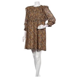 Vestido Ba&Sh Trained Multicolores Poliéster Talla M Multicolor