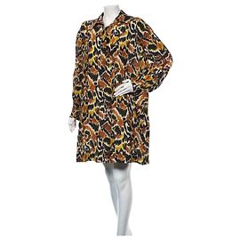 Vestido Day Birger & Mikkelsen de seda e viscose Multicor